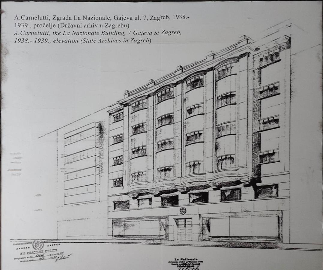 Studio Apartman Leon, Gajeva 7 Zagreb Dış mekan fotoğraf